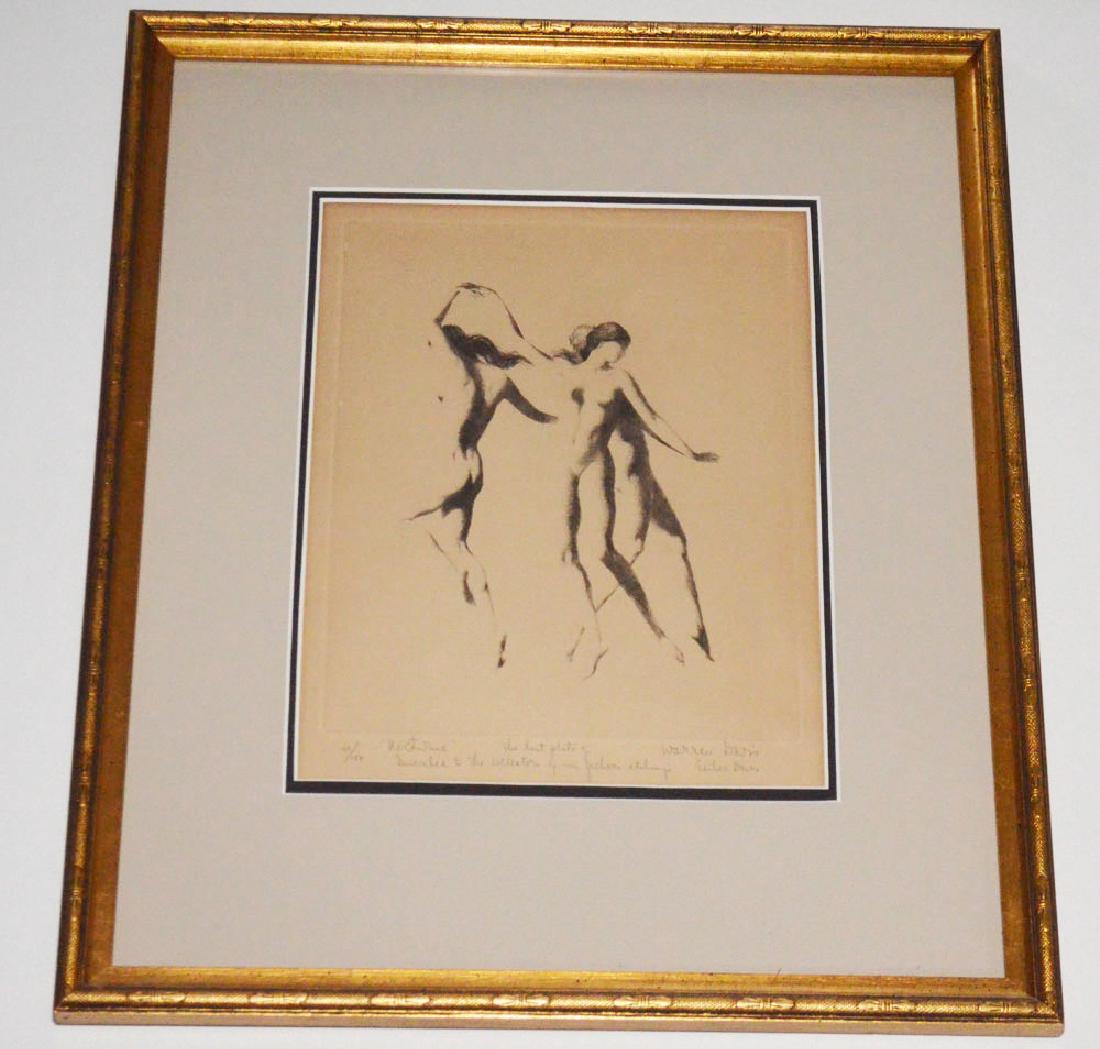 Warren Davis Nocturne Etching (1 of 2)