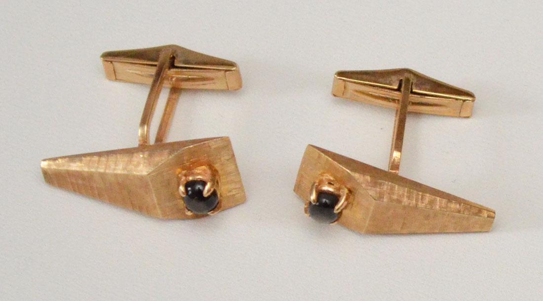 The Coolest Retro 60's 14k Gold Cufflinks (1 of 3)
