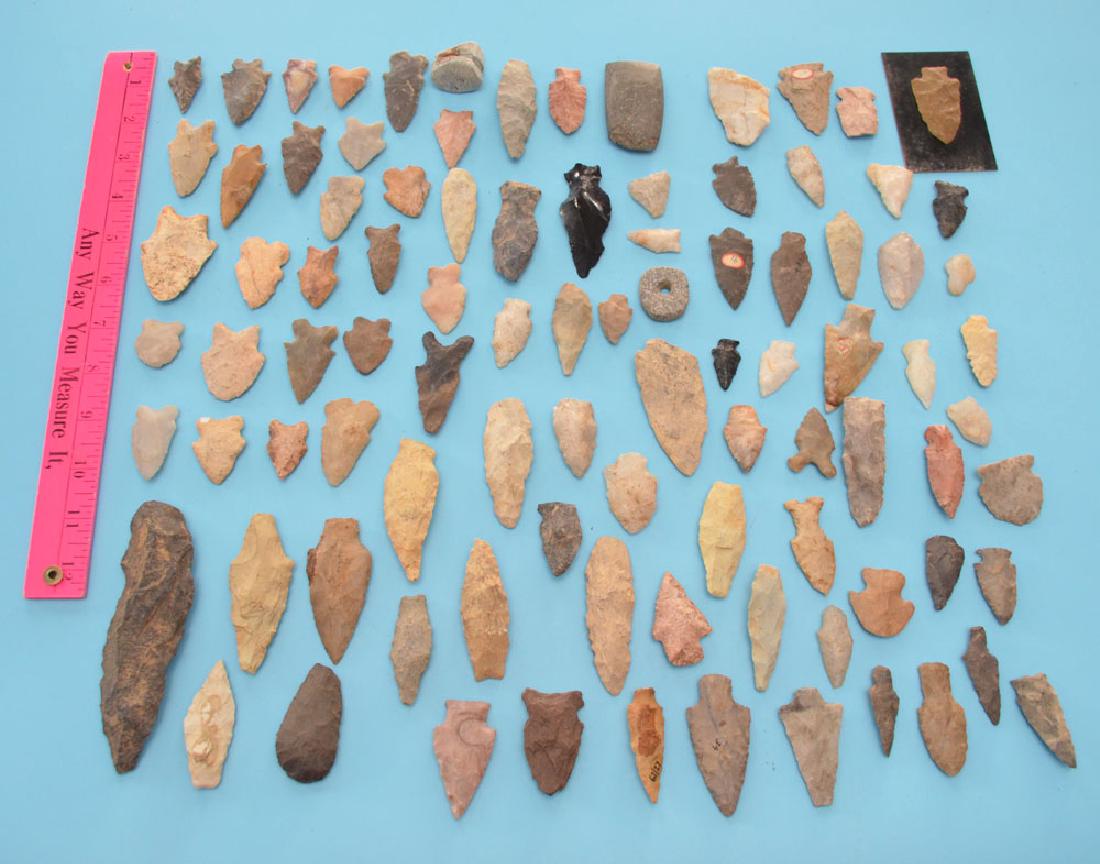 NC Spear Point & Bifurcated Arrowheads Etc (1 of 5)