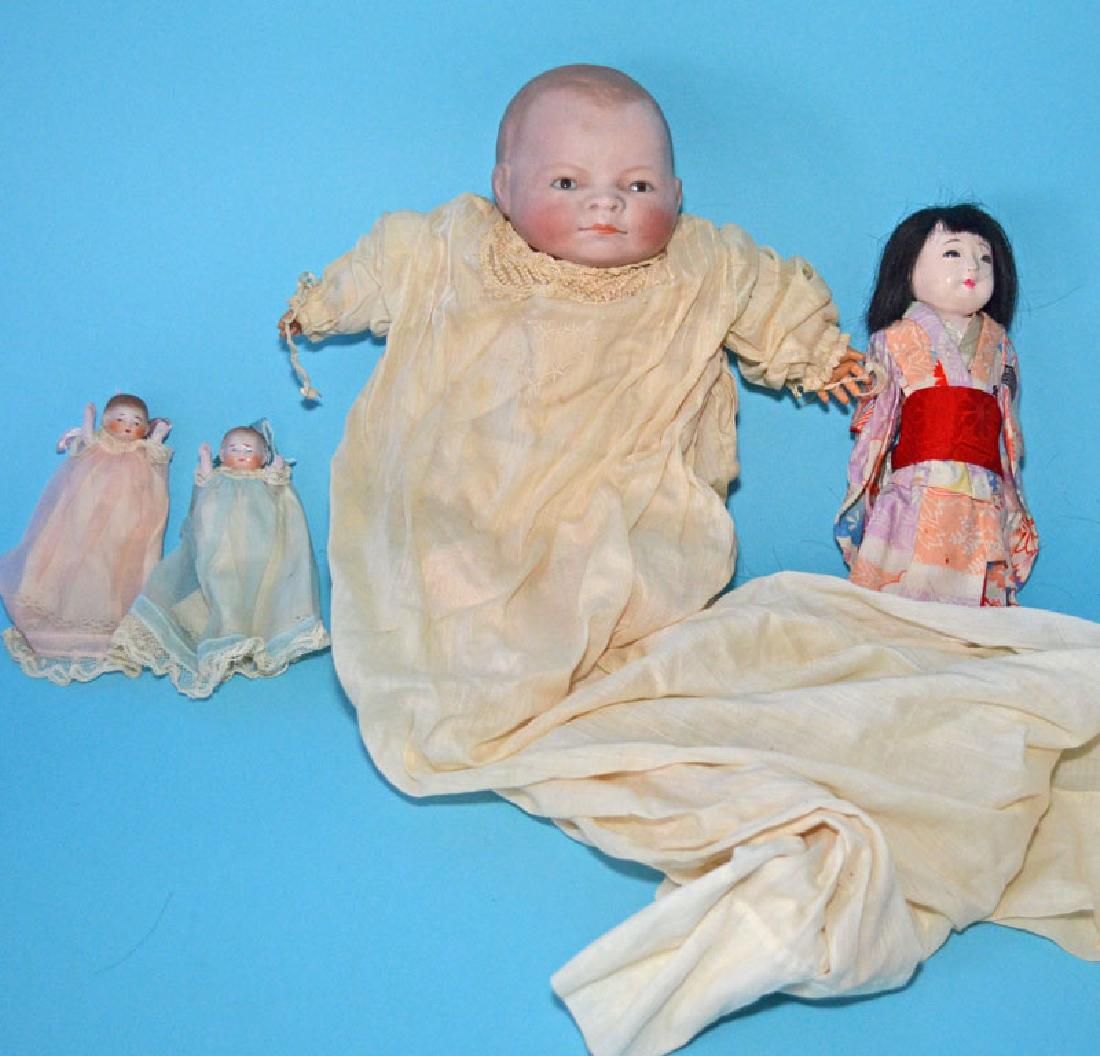 Lot Of Antique Dolls Putnam, Miniature Etc (1 of 5)