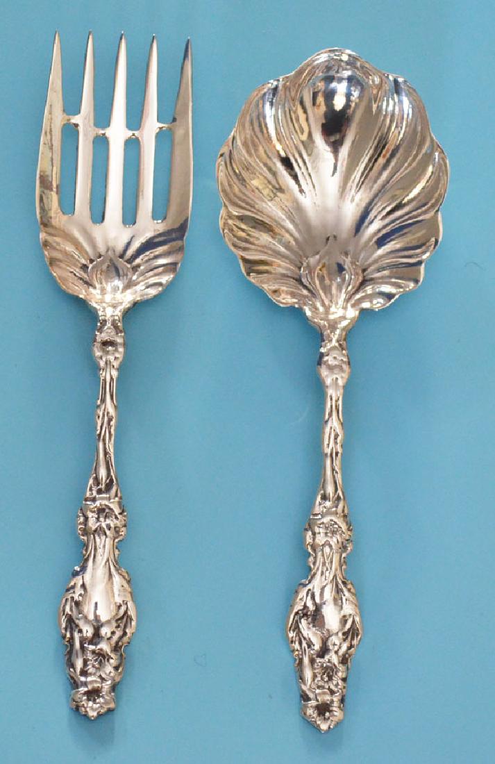 Sterling Silver Lily Serving Pieces (1 of 3)