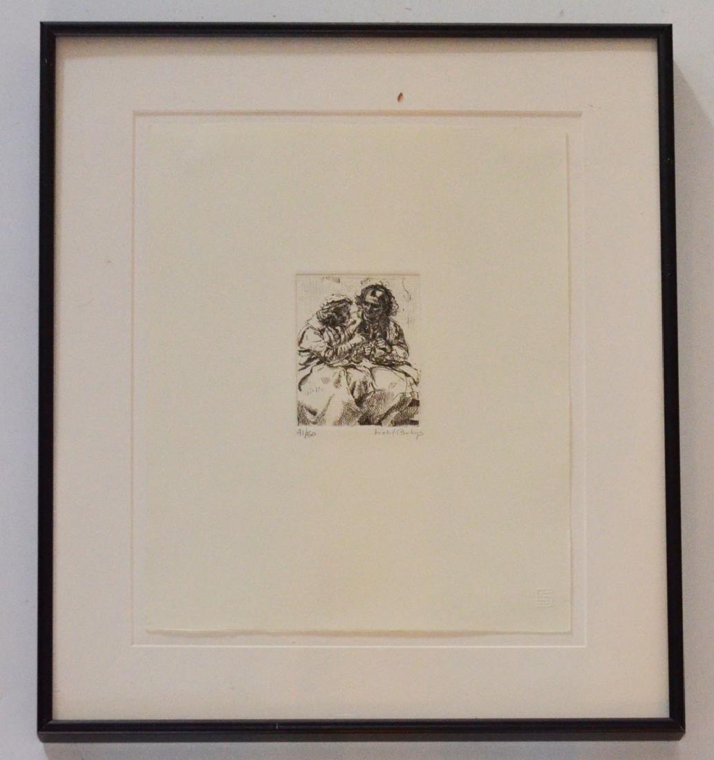 Signed & Numbered Isabel Bishop Etching (1 of 3)