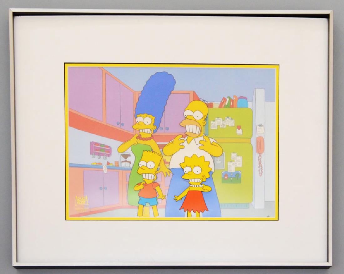 The Simpsons Hand Painted Cel (1 of 3)