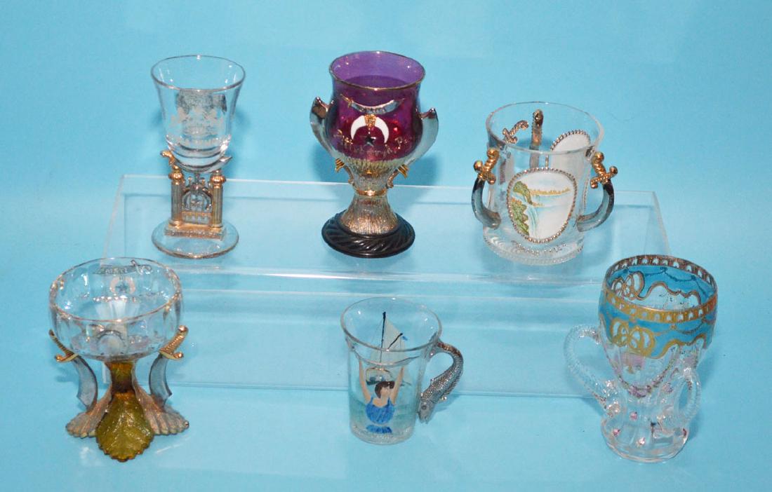 Antique Shriners Cups ( Pressed & Blown) (1 of 5)
