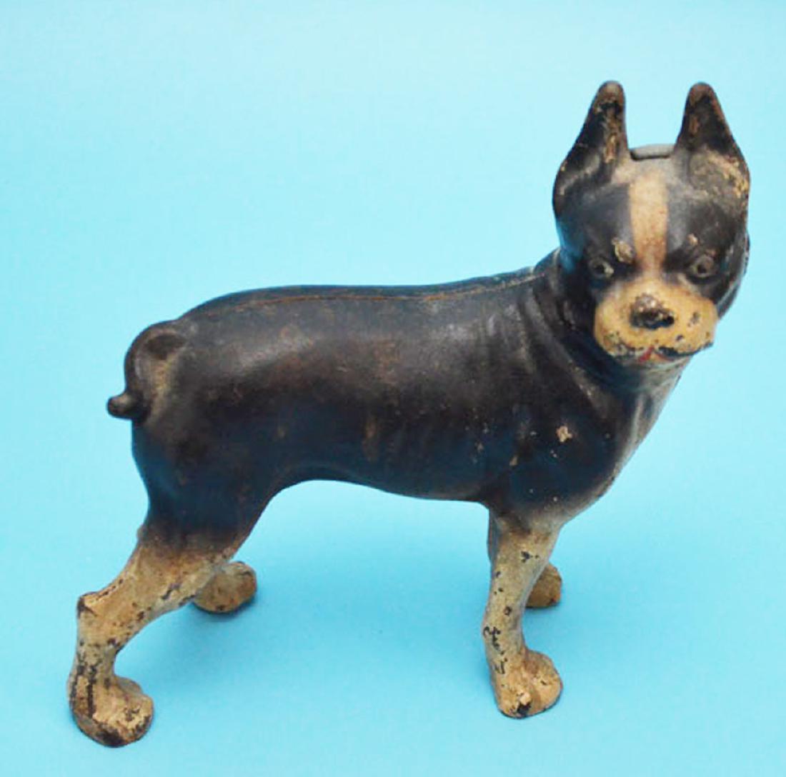 Antique Boston Terrier Cast Iron Doorstop (1 of 4)