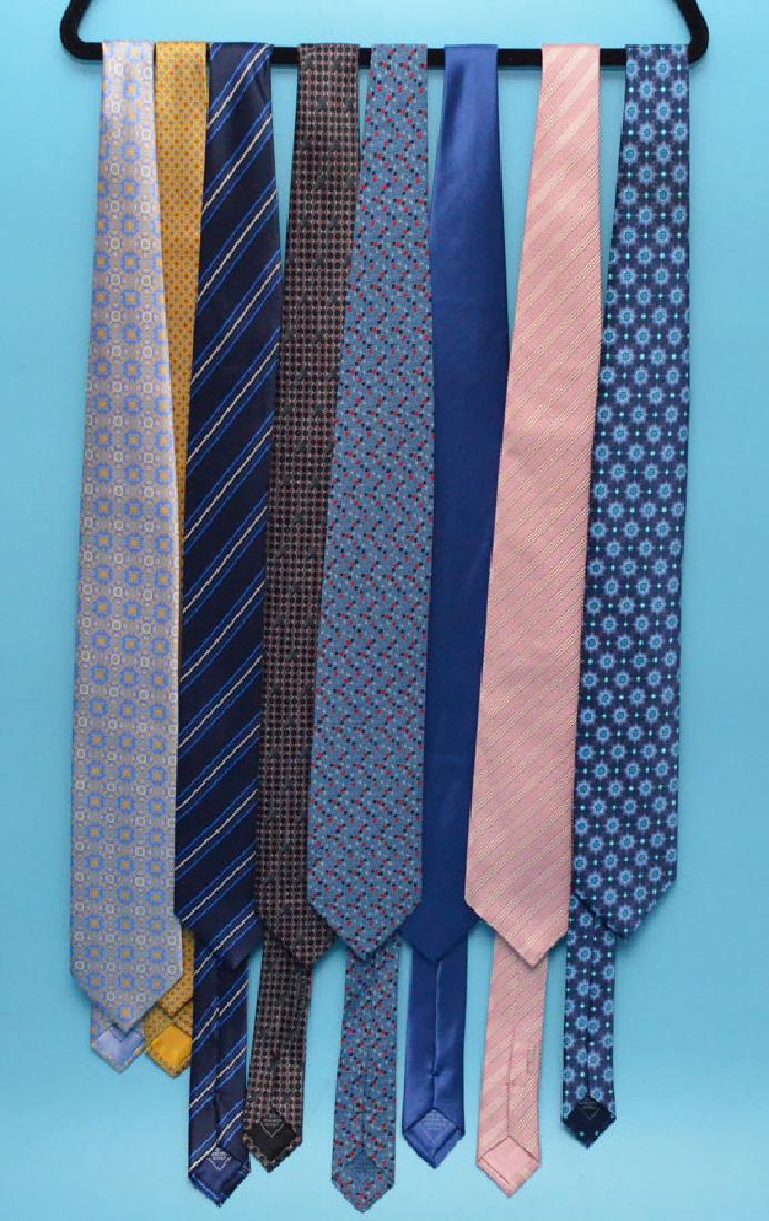 Lot OF 8 Designer Brioni Ties (1 of 3)