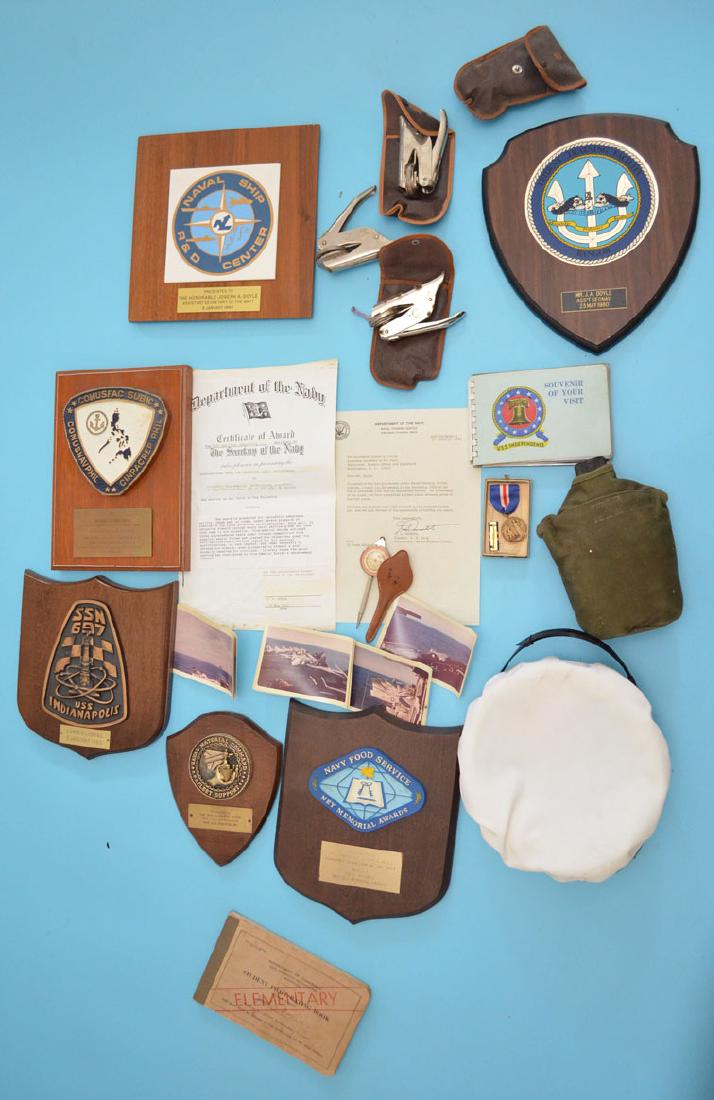 Collection of Naval Militaria (Letters, Pictures (1 of 4)