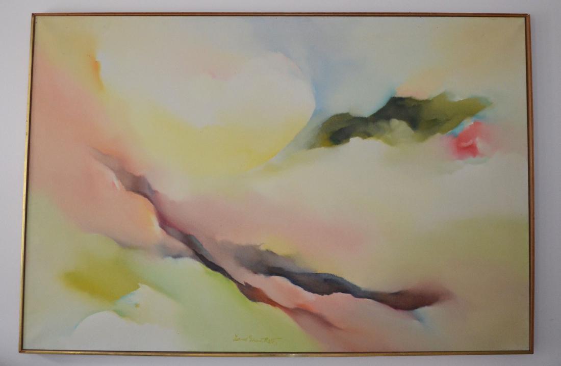 Monumental Signed David Grant Roth Painting (1 of 3)