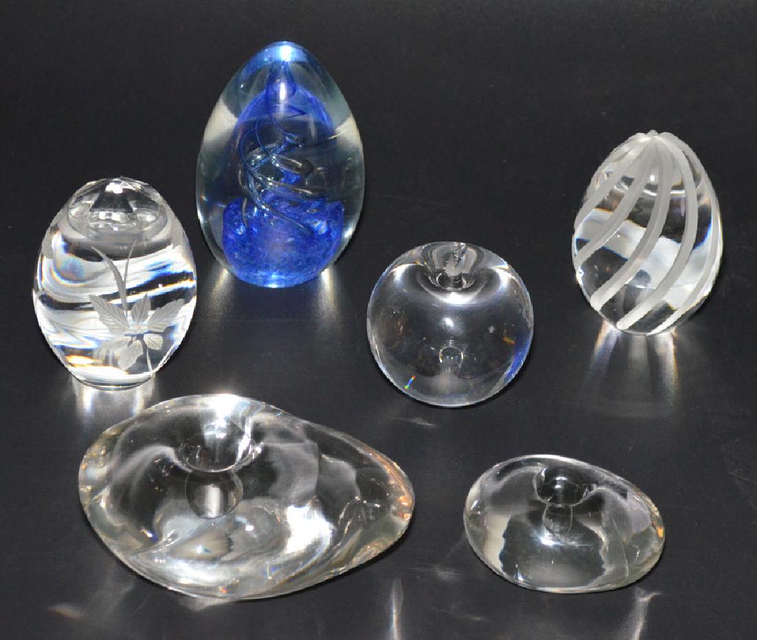 Lot of Paperweights (Including Tiffany, Elsa Peretti) (1 of 1)