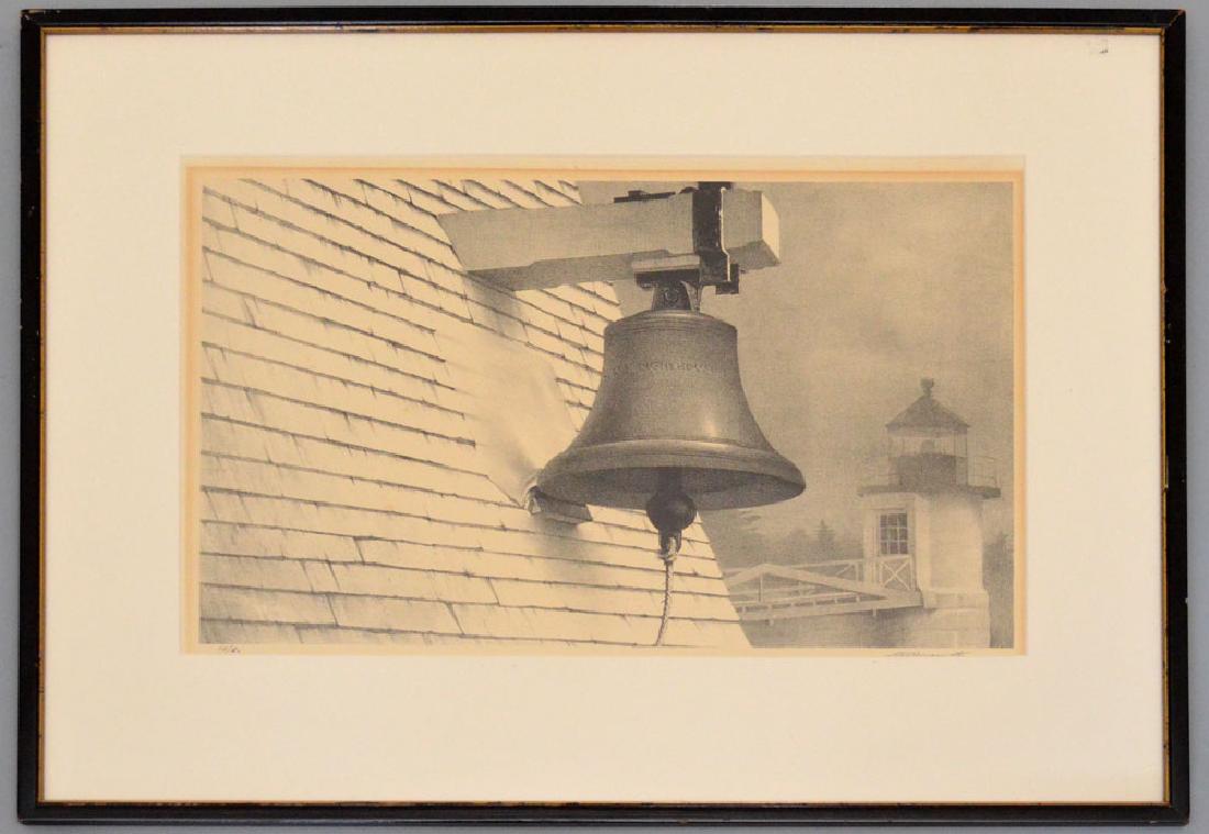 Stow Wengenroth Litho  Of A Bell (1 of 5)