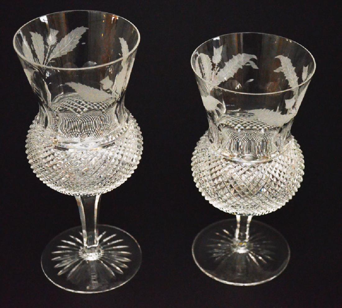 13 Edinburgh Scotland Thistle Glasses (1 of 2)