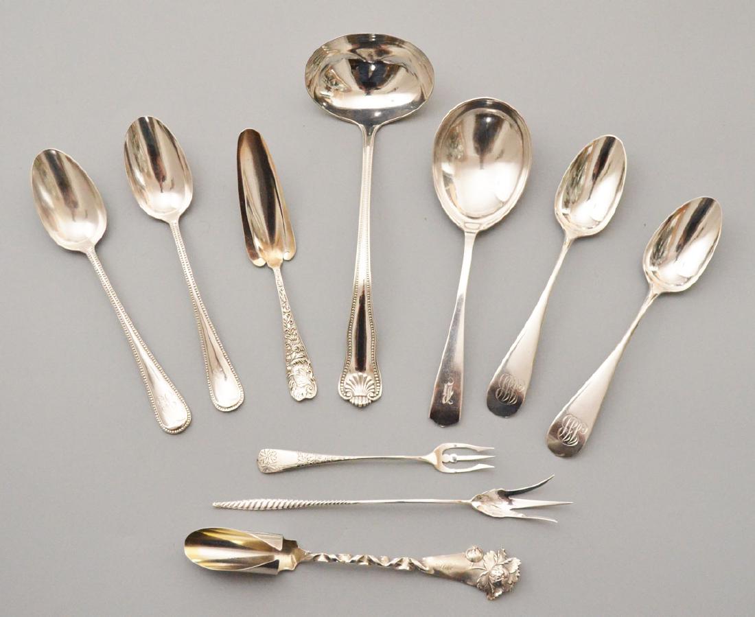 Group Of Exceptional Sterling Silver Serving Pieces (1 of 1)