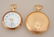 2 14k Gold Pocket Watches ( Waltham , Open Face )