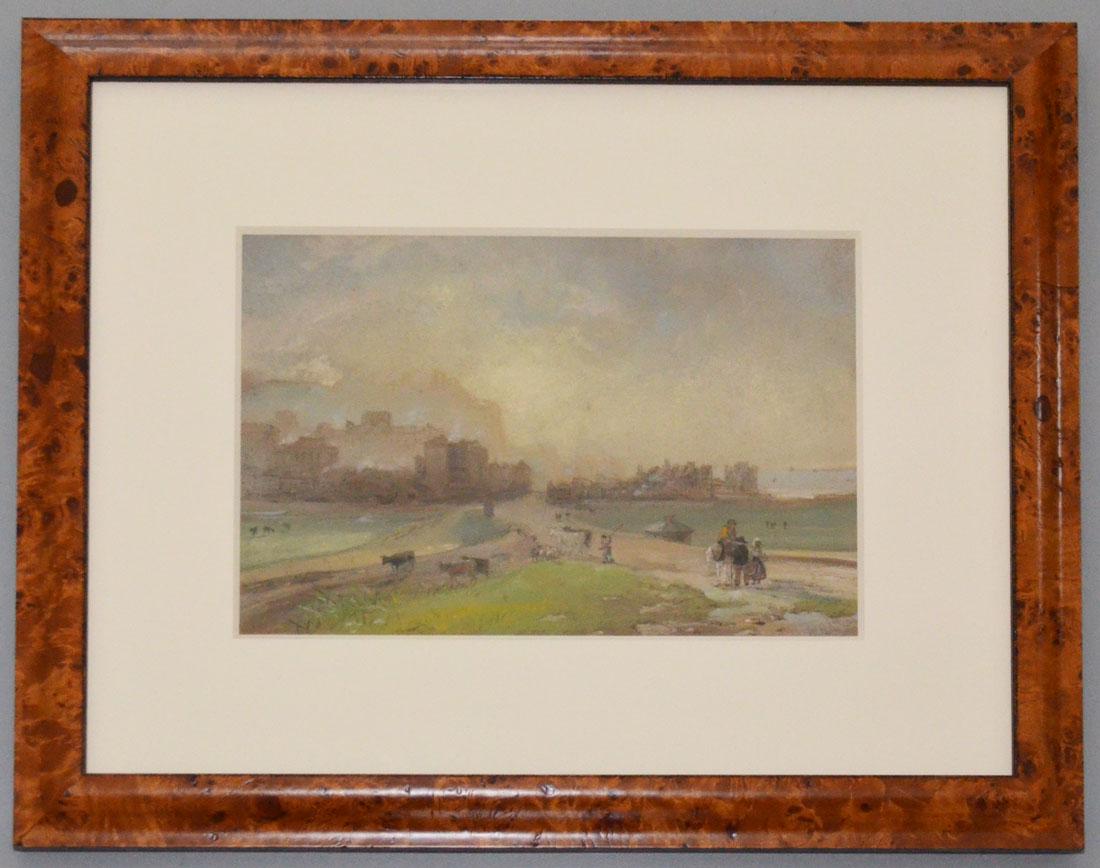 Original Watercolor Seascape Signed William Hunt (1 of 4)