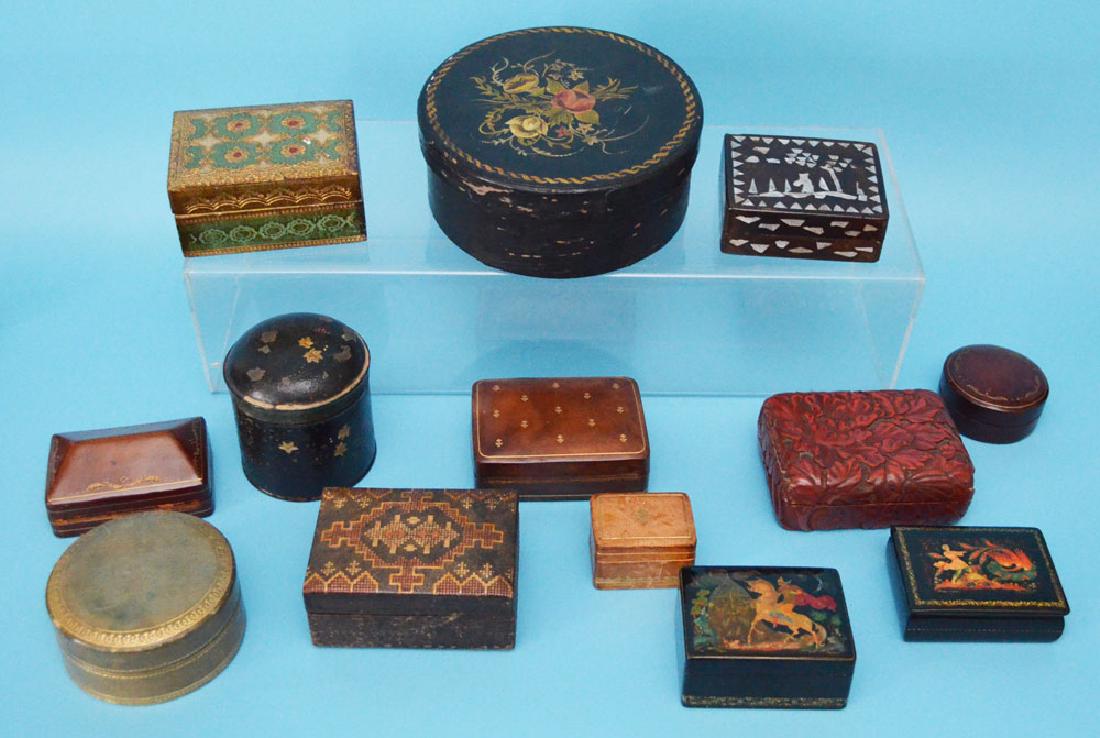 Generous Lot Of Antique & Decorative Boxes (1 of 4)