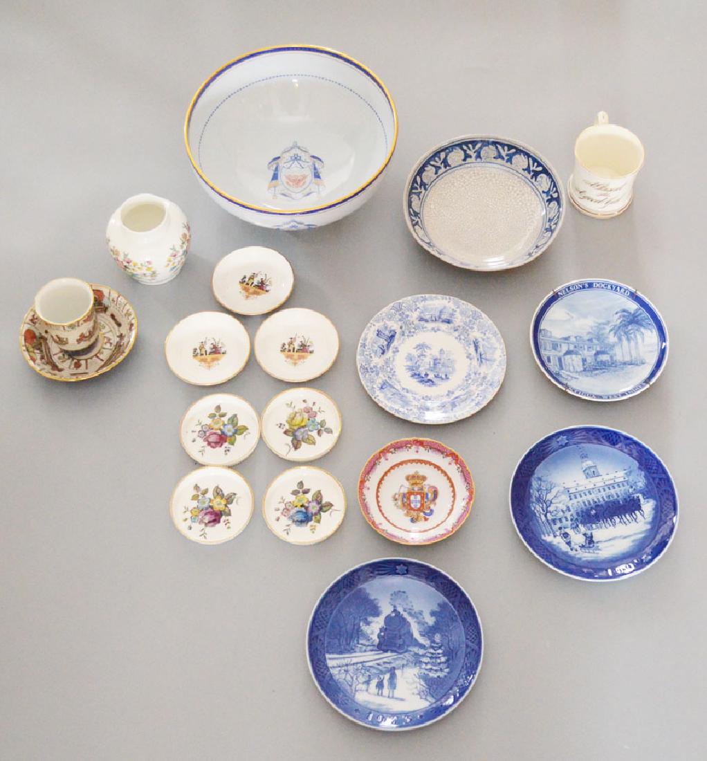 Lot of China (Spode, Dedham, Copenhagen (1 of 5)