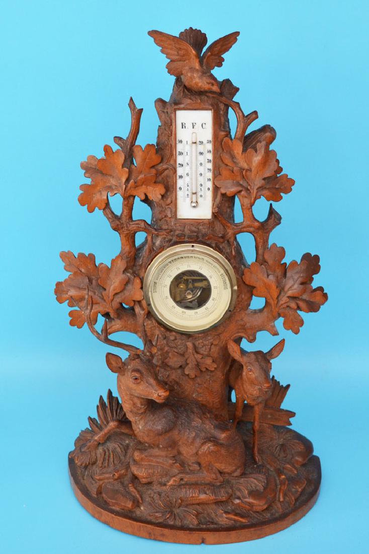 The Best Black Forest Barometer with Stags (1 of 7)