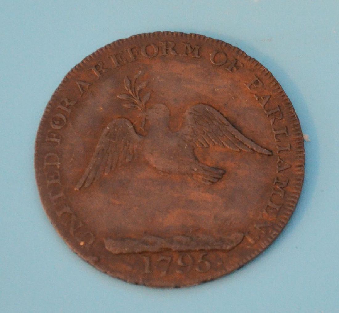 (1795) Peace Dove Slave Token (1 of 2)