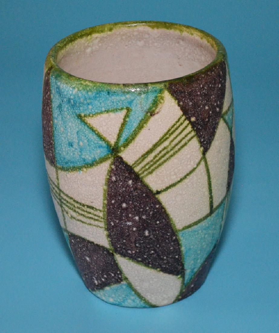 Signed Gambone Mid Century Italian Pottery Vase (1 of 5)