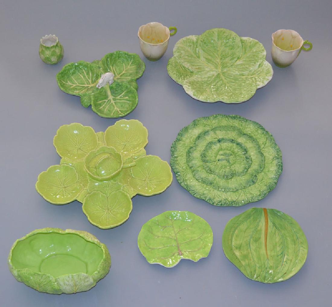 Nice Collection of Pottery Lettuce Ware (1 of 1)