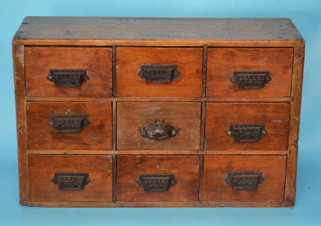 Charming Diminutive Antique Apothecary Cabinet - Charming Diminutive Antique Apothecary Cabinet