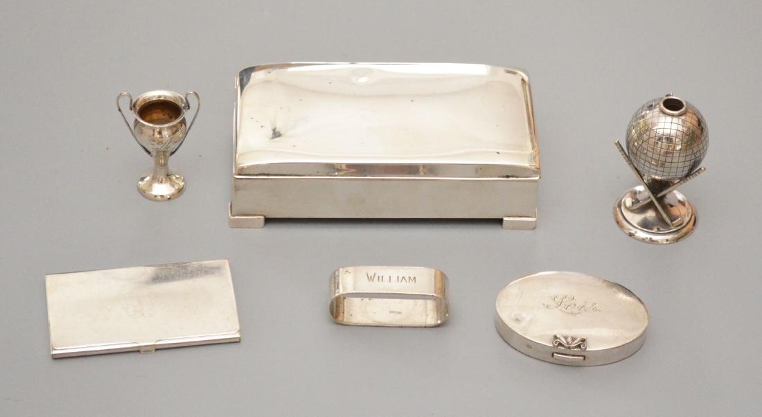 Sterling Silver Hinged  Box  & Other Great Silver (1 of 3)