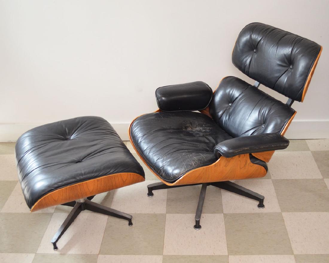 Estate  Herman Miller Rosewood Eames Chair & Ottoman (1 of 7)