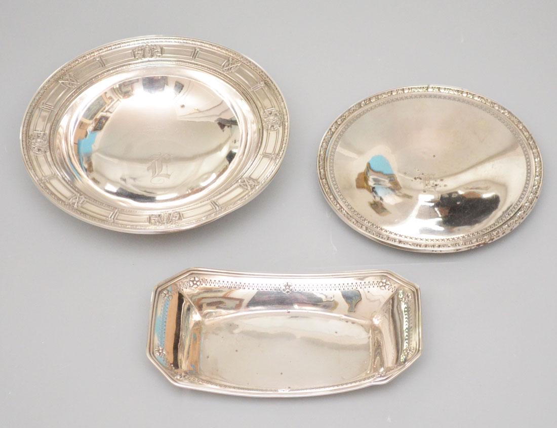 3 Sterling Silver  Centerpiece Bowls (1 of 2)