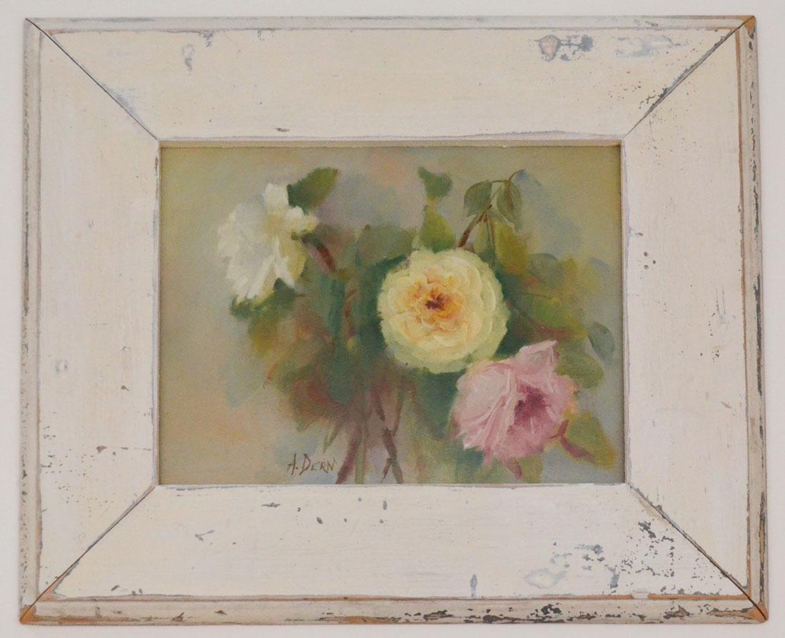 Charming O/B Still Life Signed A.Dern ( Bruce Dern) (1 of 3)