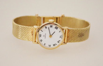 Vintage Omega 14k Gold Ladies Watch Feb 21 2019 Applebrook Auctions Estate Sales In Ct