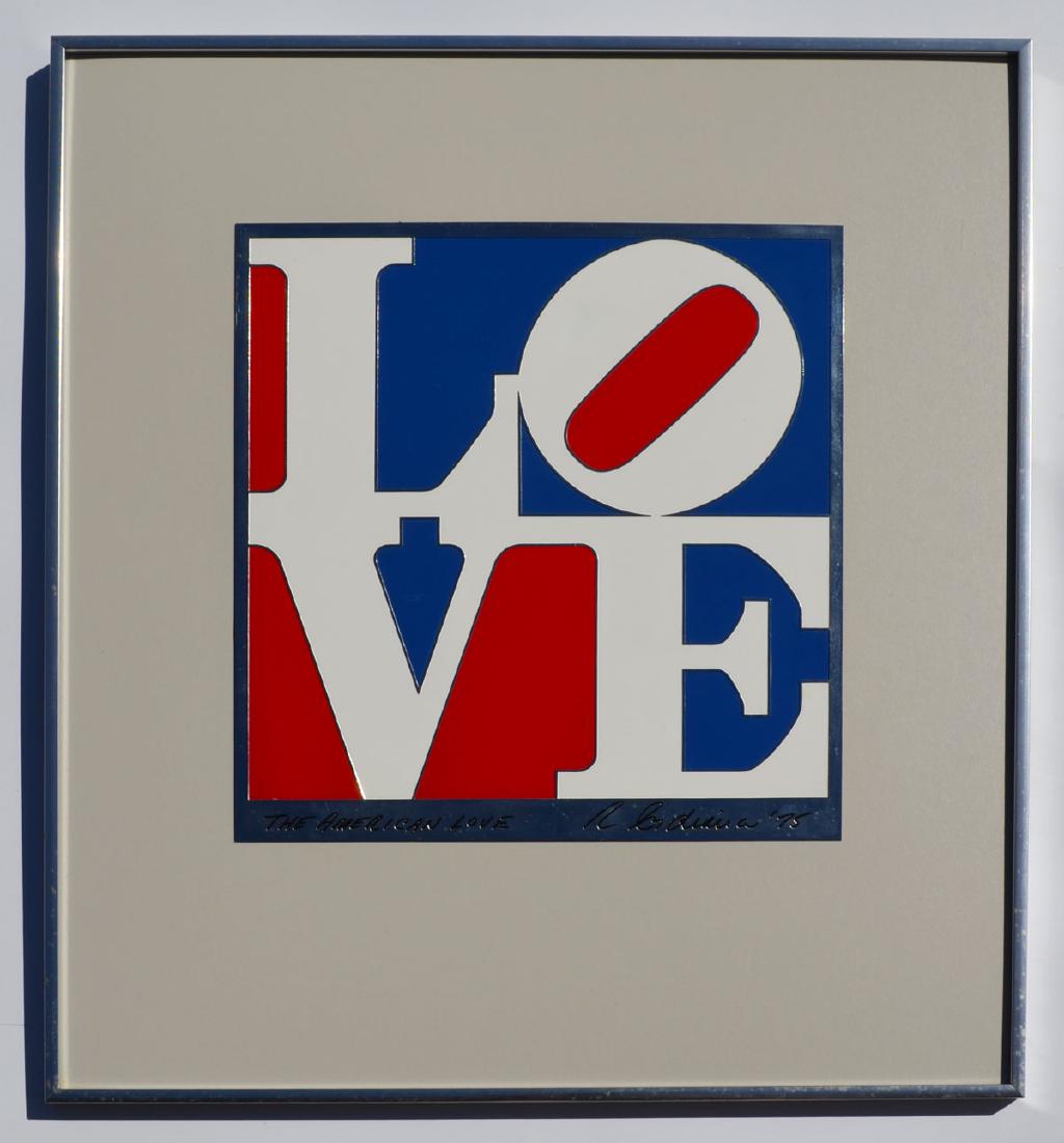 Robert Indiana American Love Enamel on Aluminum (1 of 4)