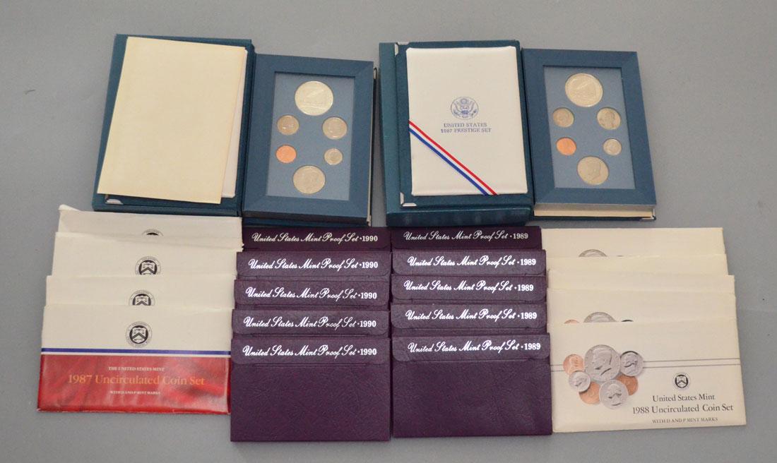 Lot of American Coin Proof Sets (1 of 1)