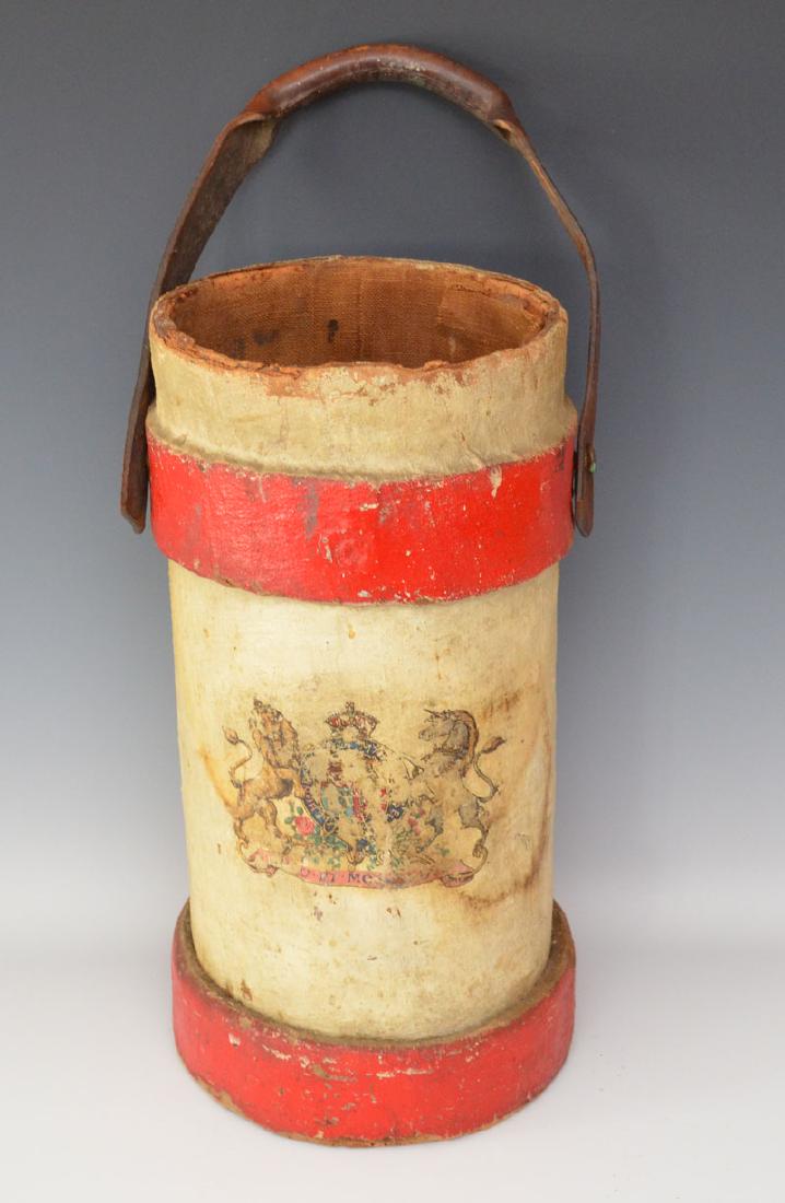 19th Century English Leather Fire Bucket (1 of 5)