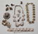 Lot of Sterling Silver Jewelry (Niello, Marcasite)