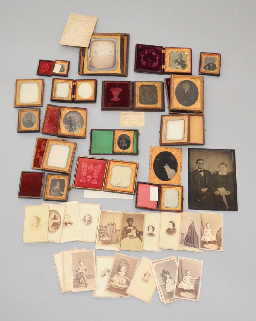 Big lot Of Tintypes ( Gutta Percha, Half Plate ) (1 of 6)