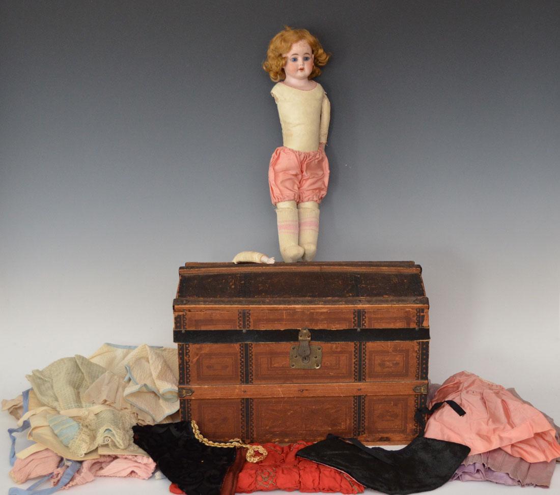 Antique Heubach German Doll with Accessories (1 of 8)