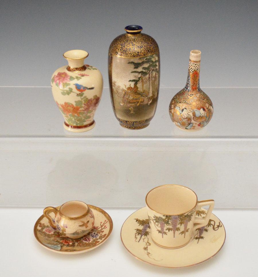 Interesting Group Of Antique Satsuma Accessories (1 of 5)