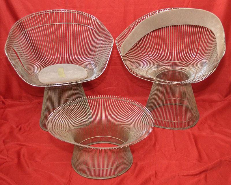 Vintage Warren Platner Wire Chairs & Table (1 of 4)