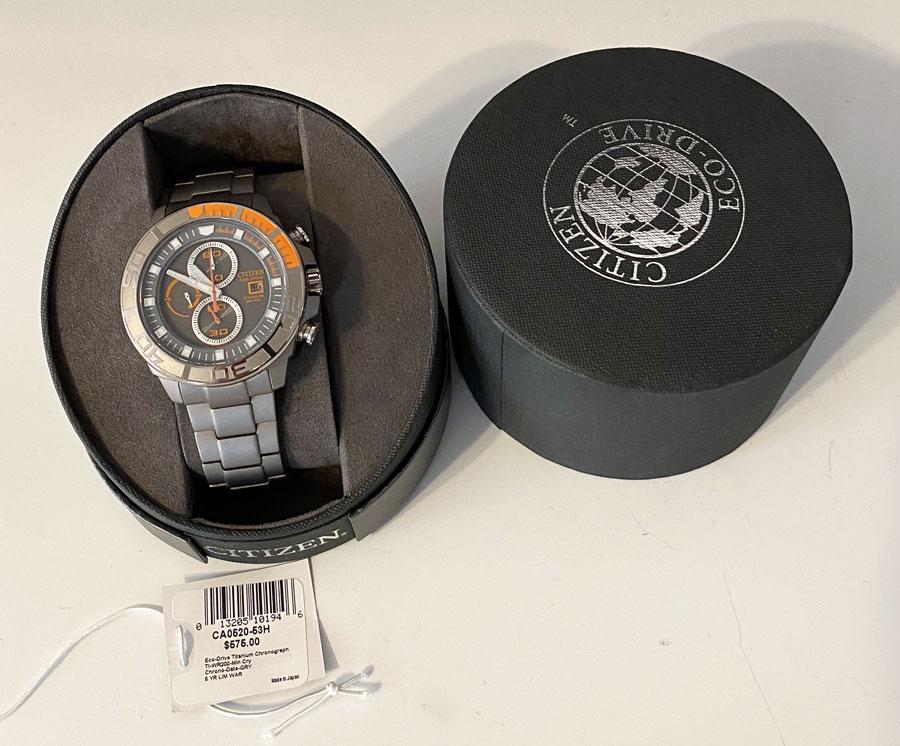 Citizen wr200 titanium new arrivals