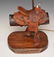 Fun Vintage Embossed Leather Saddle Lamp - 2