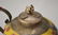 Pair of Chinese Porcelain & Silver Teapots - 2