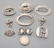 Sterling Silver Buckles & Pins