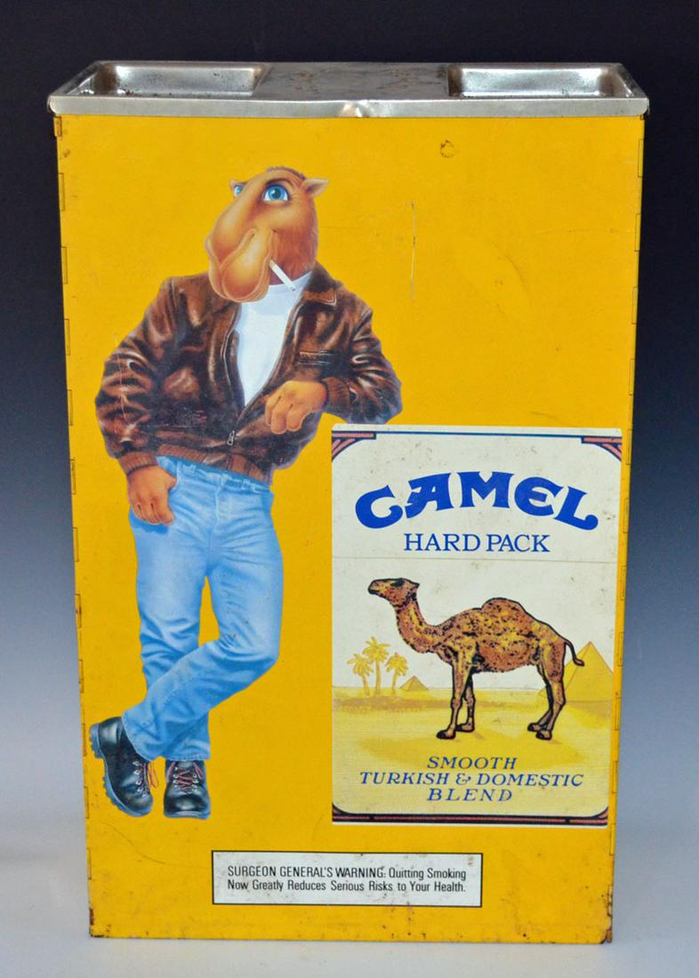 Vintage Metal Joe Camel Cigarette Ashtray (1 of 6)
