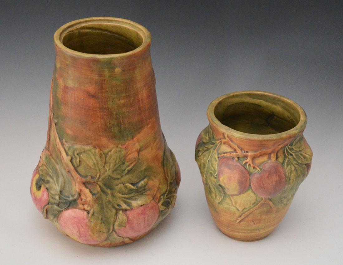 2 Wonderful Vintage Weller Baldwin Pottery Vases (1 of 4)