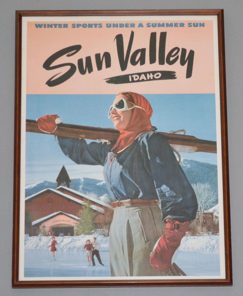 Fun Decorative Sun Valley Ski Poster (1 of 1)