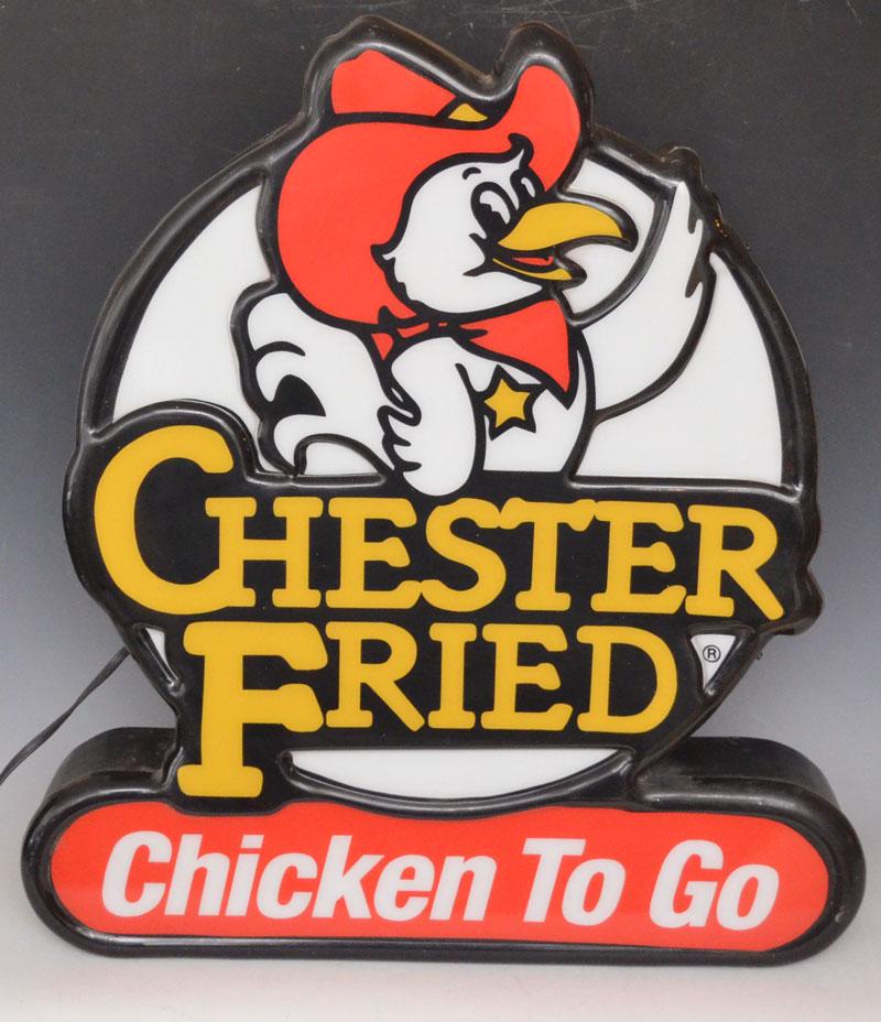 Chester Fried Chicken Light Up Sign (1 of 2)