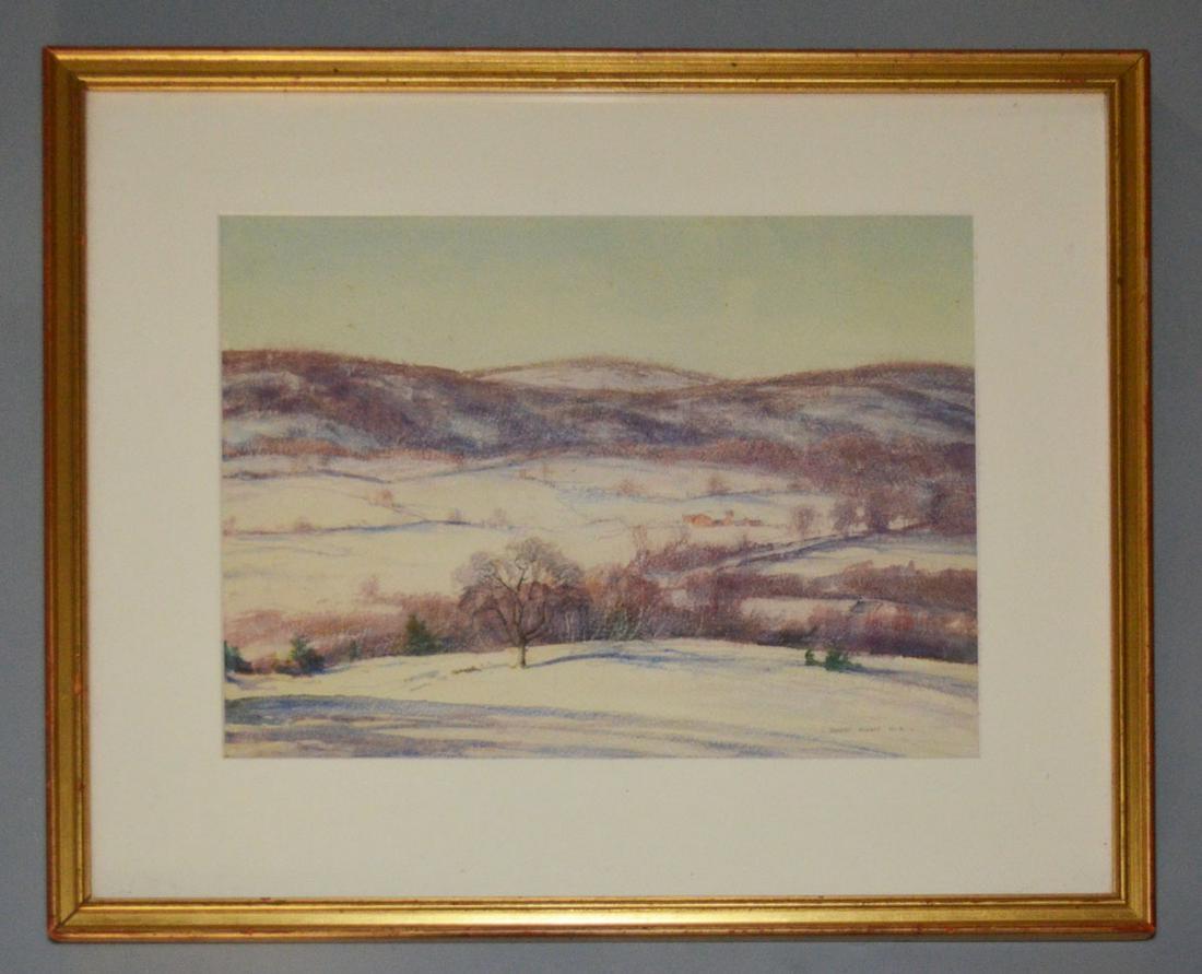 Robert Nisbet Signed Watercolor Painting (1 of 3)