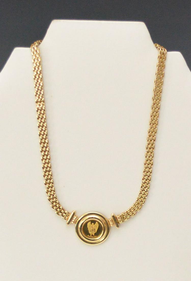 14k Gold Raphael Coin Necklace (1 of 5)