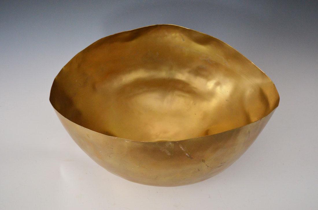 Mid Century Modern Tom Dixon Bowl: The other bowl measures 8 inches tall by 11.5 inches wide by 15.5 inches long