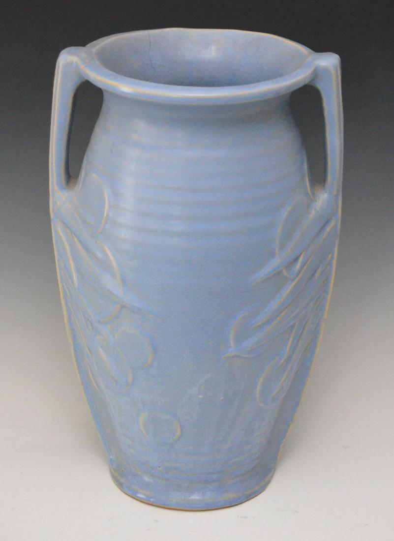 Monumental Vintage McCoy  Blue Vase (1 of 4)